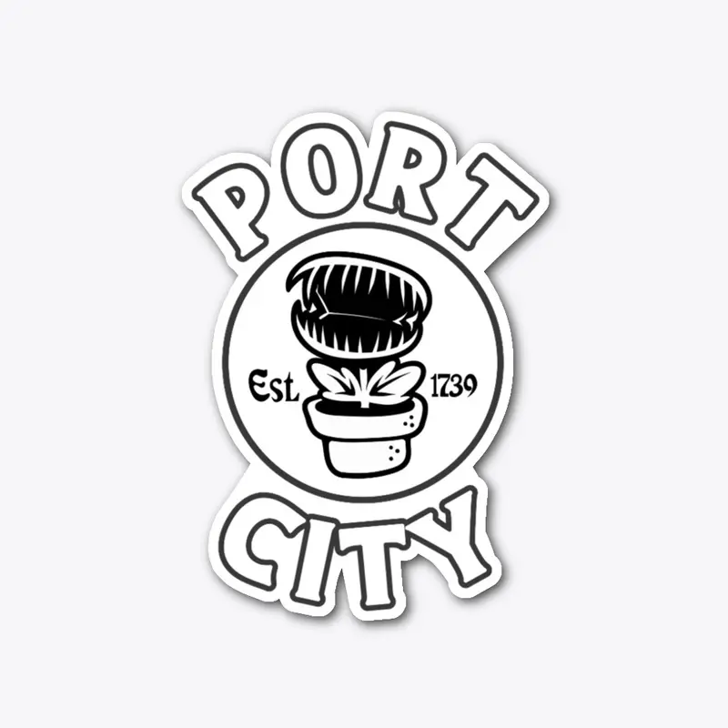 Port City Die Cut Sticker