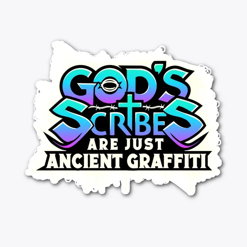 God's Scribes Sticker