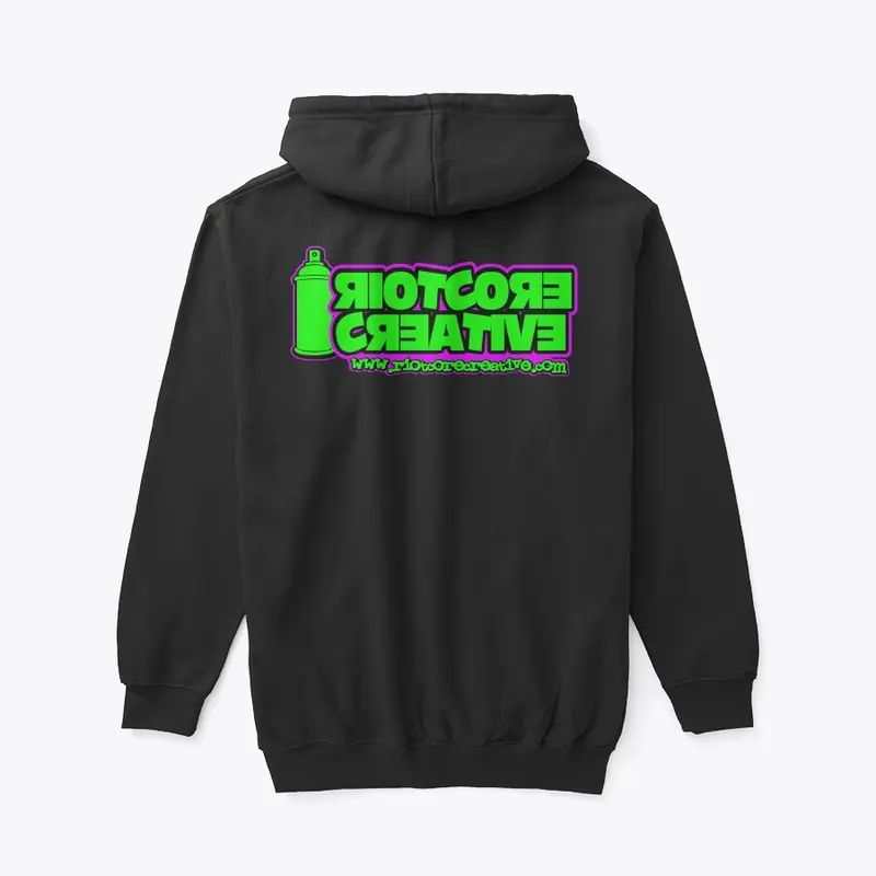 RiotCore Spray Zip Up Hoodie